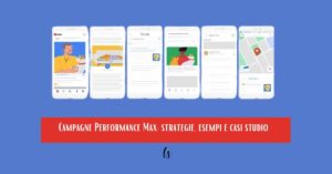 l'immagine mostra le sei reti dove la performance max mostra gli annunci