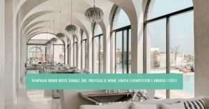 vetrate di un hotel vista mare